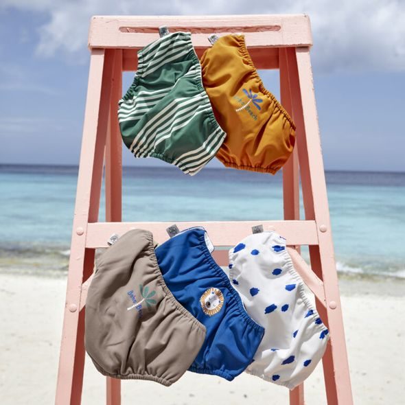 LÄSSIG SPLASH SWIM DIAPER GIRLS WILD CATS CHOCO 07-12 MON. - KOJENECKÉ PLAVKY - KOUPÁNÍ A ZDRAVÍ