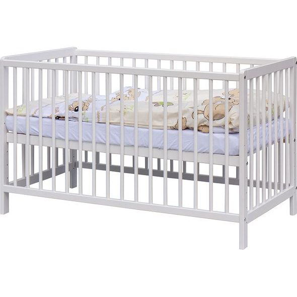 SCARLETT DĚTSKÁ POSTÝLKA S KOMPLETNÍ VÝBAVOU SCARLETT JAPY 120 X 60 CM - BÉŽOVÁ - DŘEVĚNÉ POSTÝLKY - SPINKÁNÍ