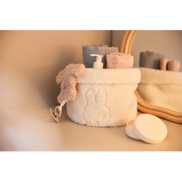 JOLLEIN KOŠÍK NA TOALETNÍ POTŘEBY TEDDY MIFFY OATMEAL - ORGANIZÉRY NA PŘEBALOVACÍ PULT - PŘEBALOVÁNÍ