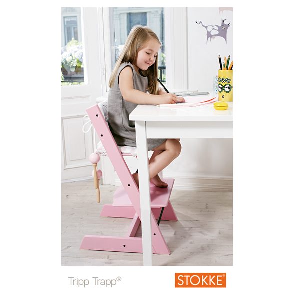 STOKKE® TRIPP TRAPP® + NOVOROZENECKÁ SADA + BABY SET + PÁSY ZVÝHODNĚNÁ SADA - JÍDELNÍ ŽIDLIČKY DŘEVĚNÉ - KRMENÍ