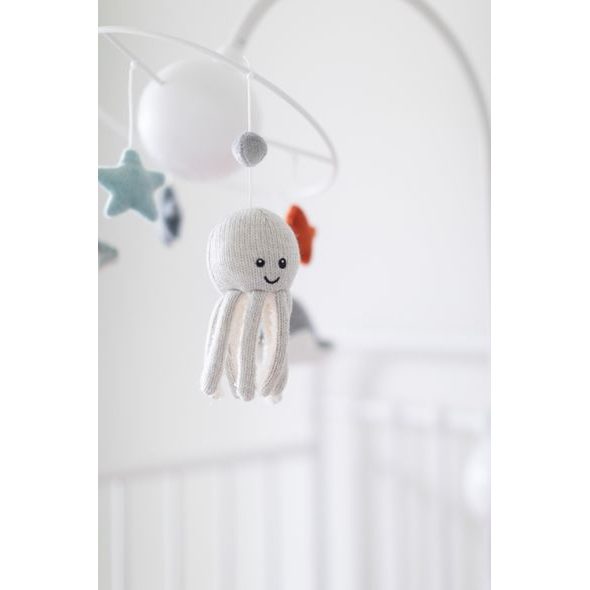 FLOW HUDEBNÍ KOLOTOČ NA POSTÝLKU OCEAN - KOLOTOČE NA POSTÝLKU - PRO DĚTI