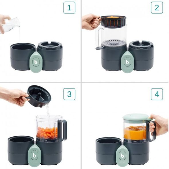 BABYMOOV MULTIFUNKČNÍ PŘÍSTROJ NUTRIBABY ONE - KUCHYŇSKÉ PŘÍSTROJE - KRMENÍ