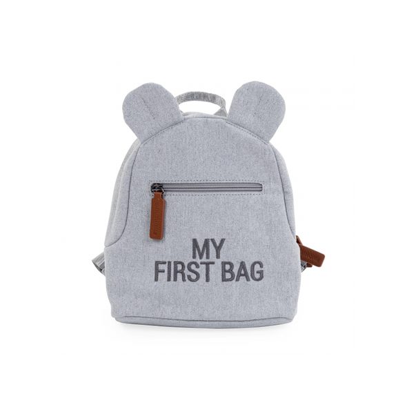 CHILDHOME DĚTSKÝ BATOH MY FIRST BAG CANVAS GREY - BATOHY A TAŠKY - PRO DĚTI