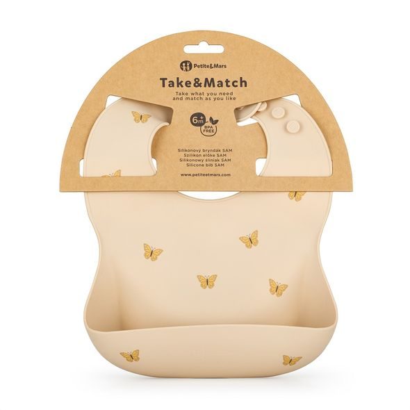 PETITE&MARS BRYNDÁK SILIKONOVÝ TAKE&MATCH 6M+ - BRYNDÁKY - KRMENÍ