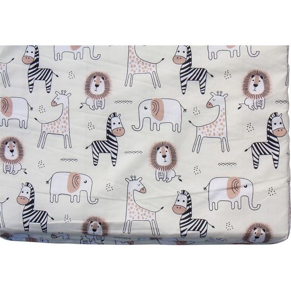 SCARLETT MATRACE DO POSTÝLKY SCARLETT ZEBRA 120 X 60 X 5,2 CM - BÉŽOVÁ - MATRACE DO POSTÝLKY - SPINKÁNÍ