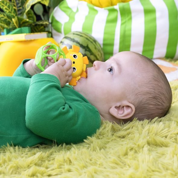 OBALL HRAČKA OBALL KOUSÁTKA SOOTHER PALS™ EASY-GRASP 2KS 3M+ - KOUSÁTKA - PRO DĚTI