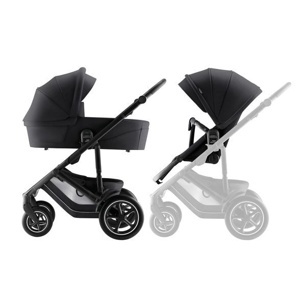BRITAX-RÖMER SET KOČÁREK SMILE 5Z + HLUBOKÁ KORBA STYLE - DVOJKOMBINACE - KOČÁRKY A PŘÍSLUŠENSTVÍ