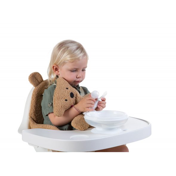 CHILDHOME SEDACÍ PODLOŽKA DO ŽIDLIČKY EVOLU TEDDY BEIGE - DOPLŇKY K ŽIDLIČKÁM - KRMENÍ