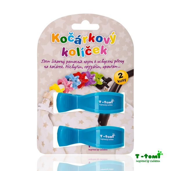 T-TOMI KOČÁRKOVÝ KOLÍČEK 2KS - HÁČKY, POPRUHY A KOLÍČKY - KOČÁRKY A PŘÍSLUŠENSTVÍ