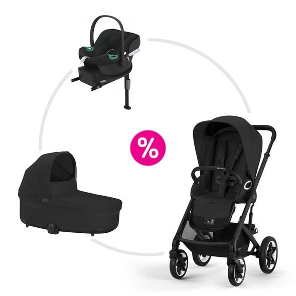 CYBEX SET TALOS S LUX + KORBA + AUTOSEDAČKA + ZÁKLADNA 2025 - TROJKOMBINACE - KOČÁRKY A PŘÍSLUŠENSTVÍ