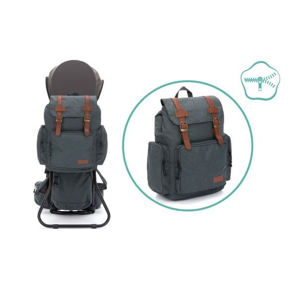 FILLIKID KROSNA NA DÍTĚ ADVENTURE GREY MELANGE - KROSNY - NOŠENÍ & SPORT