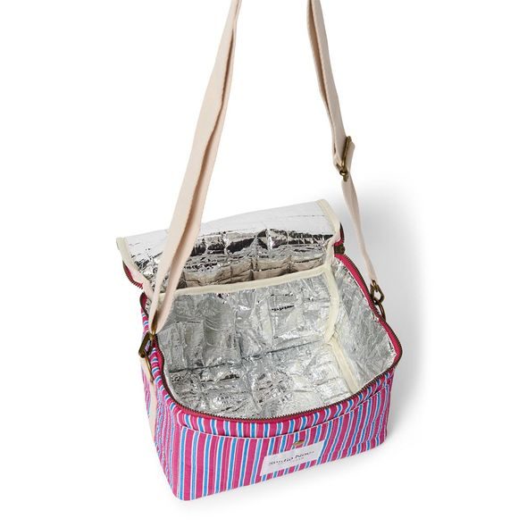 STUDIO NOOS POPLIN COLLER BAG CHLADÍCÍ TAŠKA RASPBERRY STRIPED - DOPLŇKY - PRO MAMINKY