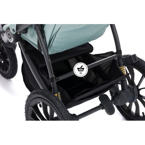 FILLIKID JOGGER RUN SAGE MELANGE - SPORTOVNÍ KOČÁRKY - KOČÁRKY A PŘÍSLUŠENSTVÍ