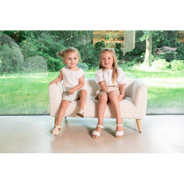 CHILDHOME POHOVKA DĚTSKÁ TEDDY OFF WHITE - KŘESÍLKA - SPINKÁNÍ