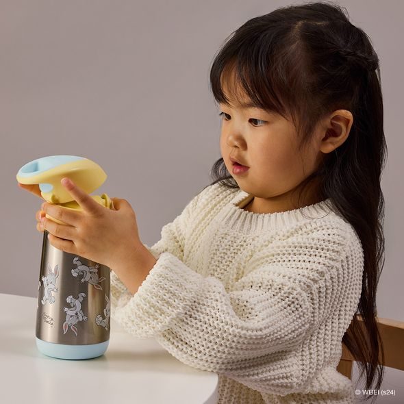 B.BOX TERMOSKA NA PITÍ S BRČKEM 350 ML - LOONEY TUNES - TERMOOBALY A TERMOSKY - KRMENÍ