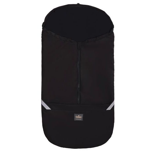 EMITEX FUSAK 2V1 COCOON SOFTSHELL WILD BLACK - FUSAKY DO KOČÁRKU - KOČÁRKY A PŘÍSLUŠENSTVÍ