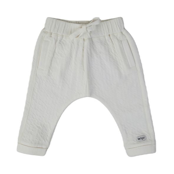 LODGER JOGGER FOLKLORE SOLID CLOUD DANCER 68 - KALHOTKY A TEPLÁČKY - PRO DĚTI