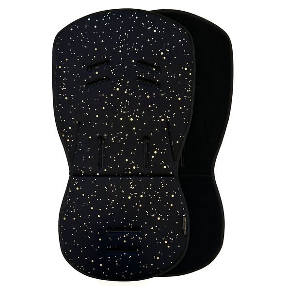 PINKIE PODLOŽKA SHINE GOLD BLACK - PODLOŽKY DO KOČÁRKU - KOČÁRKY A PŘÍSLUŠENSTVÍ