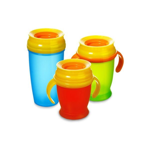 LOVI HRNÍČEK 360 JUNIOR 250ML S ÚCHYTY - DĚTSKÉ HRNEČKY - KRMENÍ