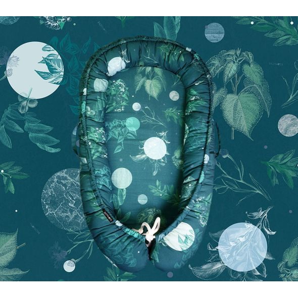 LULLALOVE HNÍZDEČKO PRO MIMINKO MOON GARDEN - HNÍZDEČKA - SPINKÁNÍ