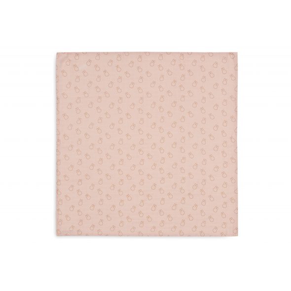 JOLLEIN PLENY 3 KS 70X70 CM MIFFY SILHOUETTES WILD ROSE - ZAVINOVACÍ PLENY / OSUŠKY VELKÉ - PŘEBALOVÁNÍ