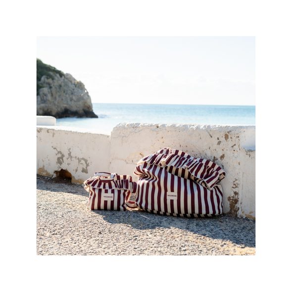 WILDRIDE TAŠKA PŘES RAMENO BORDEAUX STRIPE - NOSÍTKA - NOŠENÍ & SPORT
