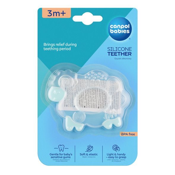 CANPOL BABIES SILIKONOVÉ KOUSÁTKO OVEČKA - KOUSÁTKA - PRO DĚTI