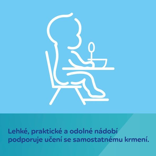 CANPOL BABIES SADA NÁDOBÍ BONJOUR PARIS 5KS ČERVENÁ - MISKY, TALÍŘKY A PODLOŽKY - KRMENÍ