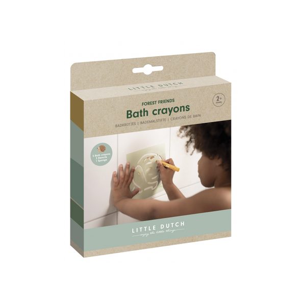 LITTLE DUTCH PASTELKY DO VANY FOREST FRIENDS - VÝTVARNÉ POMŮCKY A HRAČKY - PRO DĚTI