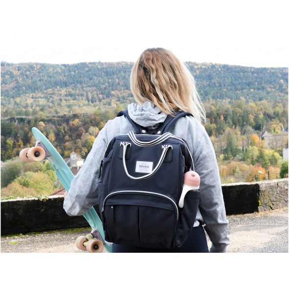 BEABA PŘEBALOVACÍ BATOH WELLINGTON BLUE MARINE - PŘEBALOVACÍ BATOHY - KOČÁRKY A PŘÍSLUŠENSTVÍ