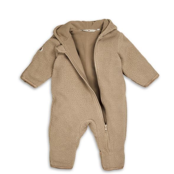 LODGER ZIMNÍ NOVOROZENECKÁ KOMBINÉZA TEDDY BEIGE - ZIMNÍ KOMBINÉZY - PRO DĚTI