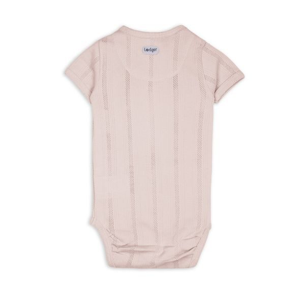 LODGER BODY S KRÁTKÝM RUKÁVEM POINTELLE POWDER VEL. 68 - BODY - PRO DĚTI