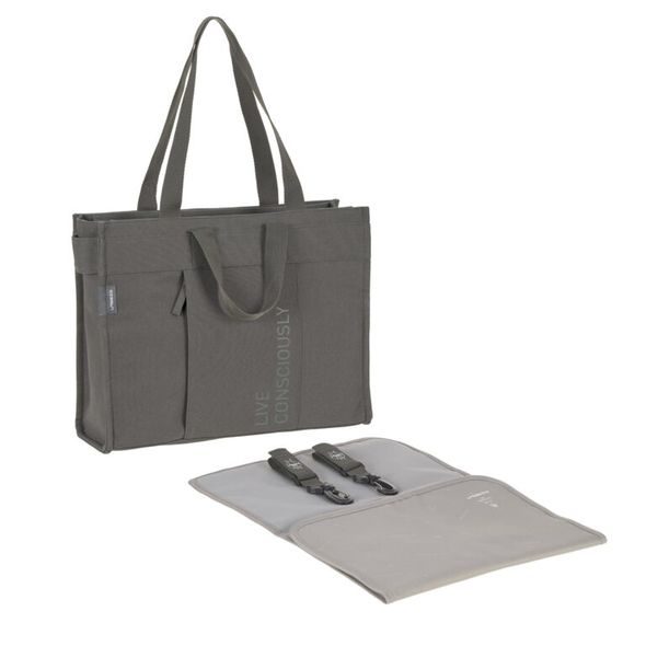 LÄSSIG FAMILY GREEN LABEL TOTE UP BAG ANTHRACITE - PŘEBALOVACÍ TAŠKY - KOČÁRKY A PŘÍSLUŠENSTVÍ