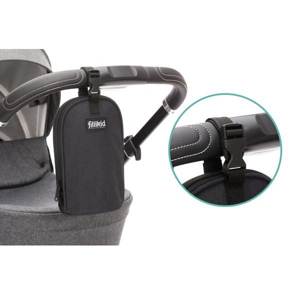 FILLIKID OHŘÍVAČ LAHVÍ BLACK MELANGE USB - OHŘÍVAČKY MLÉKA A STRAVY - KRMENÍ