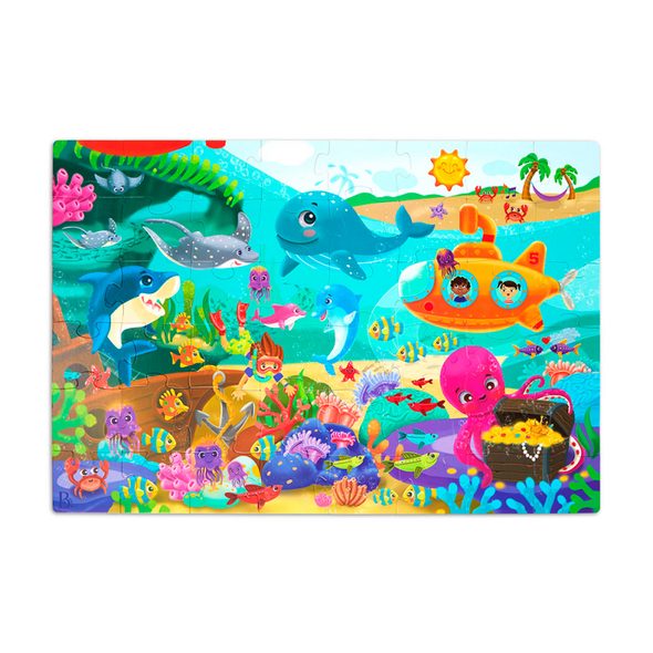 B-TOYS PUZZLE MAXI 48 KS PODMOŘSKÝ SVĚT - PUZZLE - PRO DĚTI