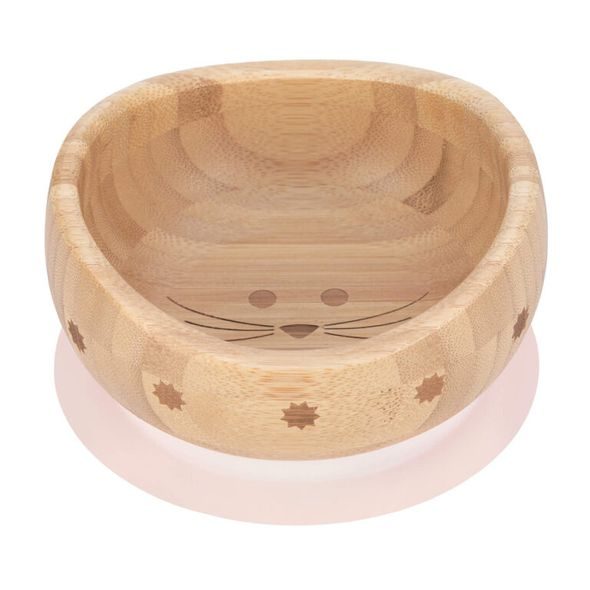 LÄSSIG BOWL BAMBOO WOOD LITTLE CHUMS MOUSE - MISKY, TALÍŘKY A PODLOŽKY - KRMENÍ