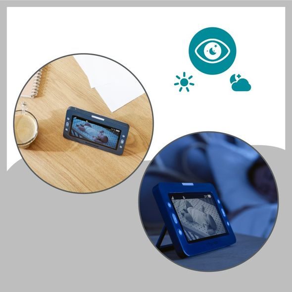 BABYMOOV VIDEO BABY MONITOR YOO-MASTER PLUS - ELEKTRONICKÉ CHŮVIČKY - SPINKÁNÍ