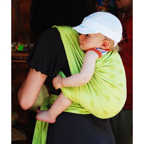 STORCHENWIEGE ŠÁTEK NA NOŠENÍ DĚTÍ BIO - KLOKANKY A ŠÁTKY - NOŠENÍ & SPORT