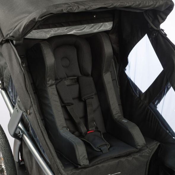 TFK VELO2 PŘÍDAVNÉ SEDÁTKO PRO JEDNO DÍTĚ BLACK - BEZPEČNOSTNÍ PRVKY - KOČÁRKY A PŘÍSLUŠENSTVÍ