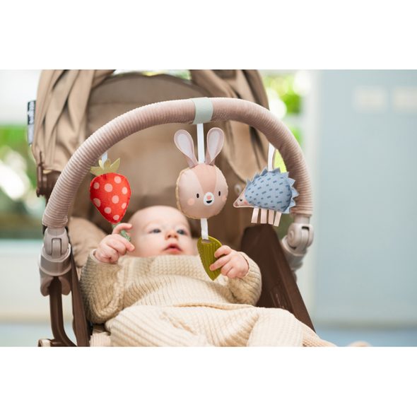 TAF TOYS HUDEBNÍ HRAZDA BUNNY - HRAZDIČKY - PRO DĚTI