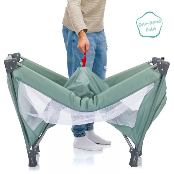 FILLIKID CESTOVNÍ POSTÝLKA VALENCIA GREEN - CESTOVNÍ POSTÝLKY - SPINKÁNÍ