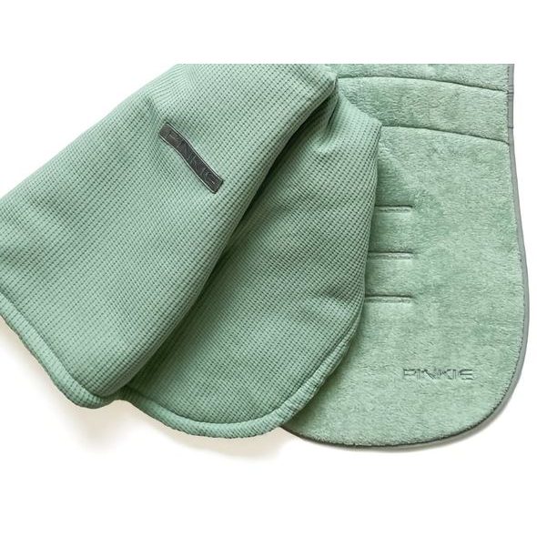 PINKIE LETNÍ PODLOŽKA DO KOČÁRKU BAMBOO GREEN - PODLOŽKY DO KOČÁRKU - KOČÁRKY A PŘÍSLUŠENSTVÍ