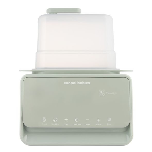 CANPOL BABIES ELEKTRICKÝ DOUBLE OHŘÍVAČ A STERILIZÁTOR KOJENECKÝCH LAHVÍ 7V1 - OHŘÍVAČKY MLÉKA A STRAVY - KRMENÍ