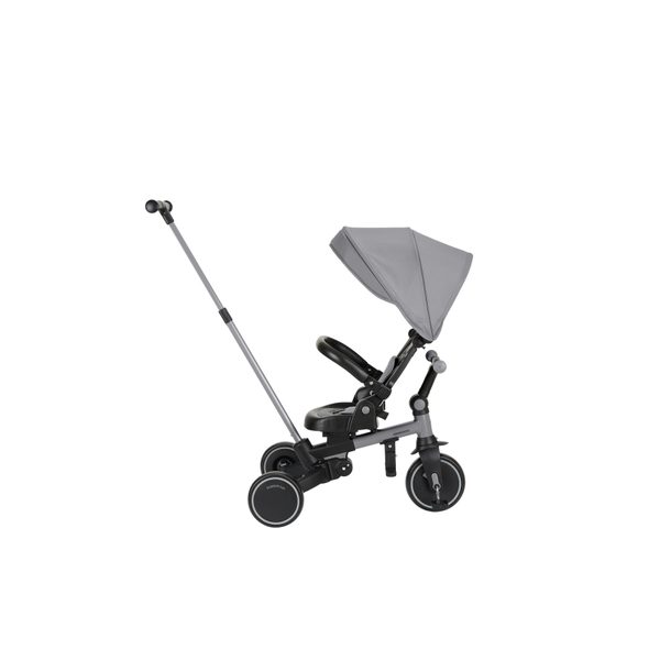 KIKKABOO TŘÍKOLKA 8V1 ALUMA GREY - TŘÍKOLKY ŠLAPACÍ - NOŠENÍ & SPORT