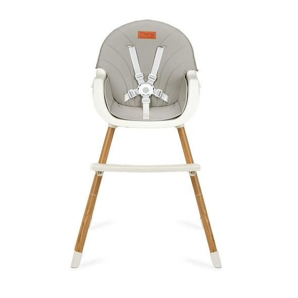 MOMI JÍDELNÍ ŽIDLIČKA MOMI REKI ŠEDÁ - JÍDELNÍ ŽIDLIČKY PLASTOVÉ - KRMENÍ