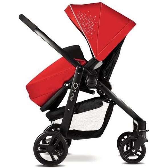 GRACO EVO S FUSAKEM A PLÁŠTĚNKOU 2014/2015 - SPORTOVNÍ KOČÁRKY - KOČÁRKY A PŘÍSLUŠENSTVÍ