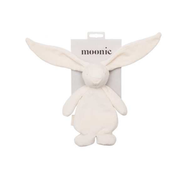 MOONIE ZAJÍČEK PLYŠOVÝ SENSORY CREAM - PLYŠOVÁ ZVÍŘATA - PRO DĚTI