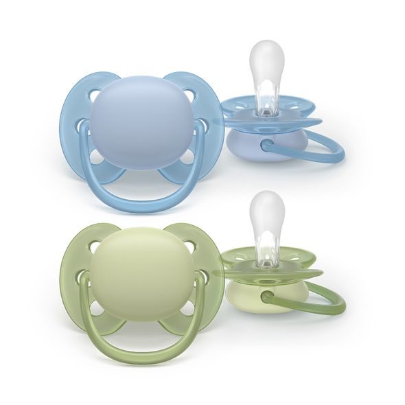 PHILIPS AVENT ŠIDÍTKO ULTRASOFT PREMIUM 0-6M DÍVKA, 2 KS - ŠIDÍTKA A DOPLŇKY - KRMENÍ