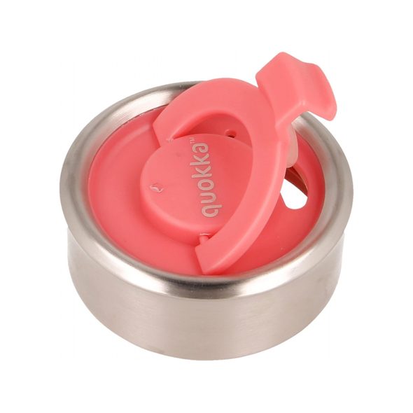 QUOKKA NEREZOVÝ TERMOHRNEK SE SÍTKEM BOOST EXOTIC PINK 400 ML - TERMOOBALY A TERMOSKY - KRMENÍ