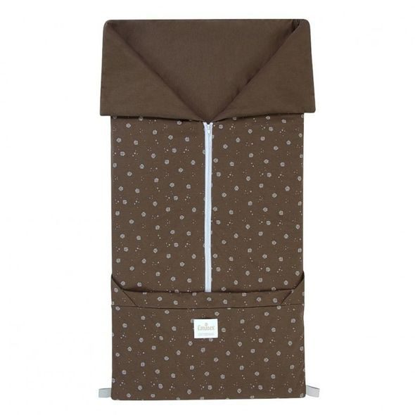 EMITEX FUSAK 2V1 BARY BROWN - FUSAKY DO KOČÁRKU - KOČÁRKY A PŘÍSLUŠENSTVÍ